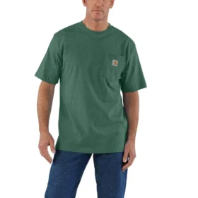 Chemise à poche pour homme Iconic K87, coupe ample et coton épais