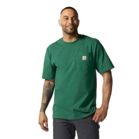 Chemise à poche pour homme Iconic K87, coupe ample et coton épais
