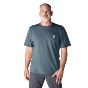 Chemise à poche pour homme Iconic K87, coupe ample et coton épais