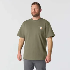 Chemise à poche pour homme Iconic K87, coupe ample et coton épais