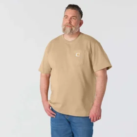 Chemise à poche pour homme Iconic K87, coupe ample et coton épais