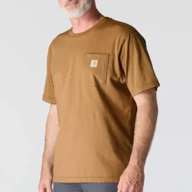 Chemise à poche pour homme Iconic K87, coupe ample et coton épais