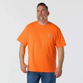 Chemise à poche pour homme Iconic K87, coupe ample et coton épais