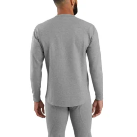 Chemise thermique de base pour homme – carhartt Force® – Épais – Tricot chiné
