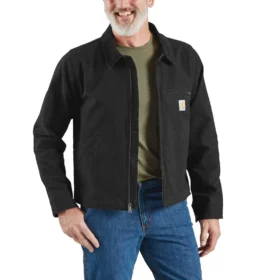 Detroit Jacket en toile de coton pour homme, coupe décontractée revisitée