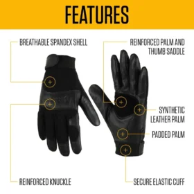 Gants à poignet renforcé pour une grande dextérité