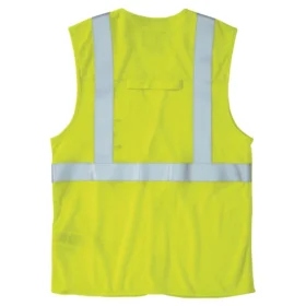 Gilet de sécurité en maille haute visibilité ignifuge pour homme, classe 2 – Gilets haute visibilité