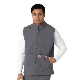 Gilet médical en polaire contrecollée Rugged Flex® pour homme