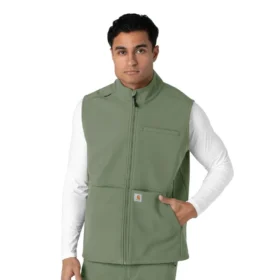 Gilet médical en polaire contrecollée Rugged Flex® pour homme