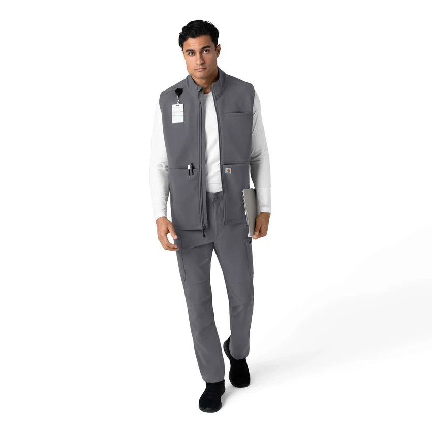 Gilet médical en polaire contrecollée Rugged Flex® pour homme