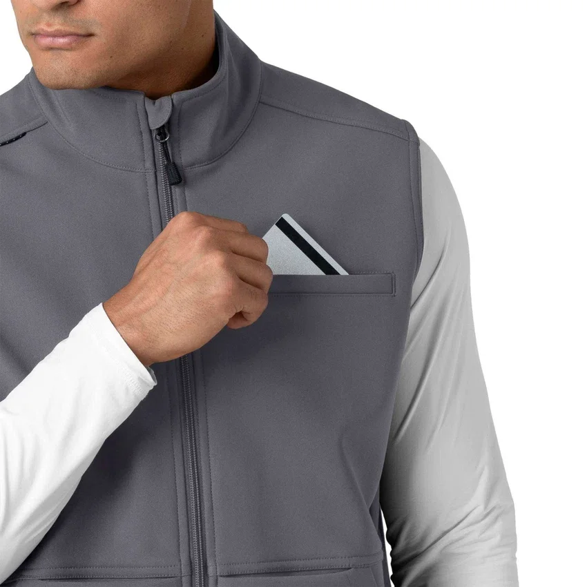 Gilet médical en polaire contrecollée Rugged Flex® pour homme
