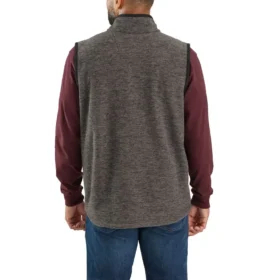 Gilet polaire pour homme Edmonton à coupe ample