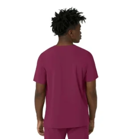Haut de blouse médicale à col en V Force Cross-Flex pour homme