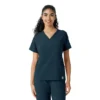 Haut de blouse médicale Force Cross-Flex à empiècements en tricot pour femme
