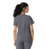 Haut de blouse médicale Force Cross-Flex à empiècements en tricot pour femme