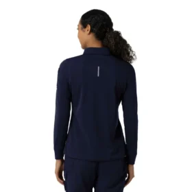 Haut de blouse polo à manchons longs Rugged Flex® Rscu Heavyweight pour femme