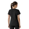 Haut médical à col en V avec empiècements en tricot Force Essentials pour femme