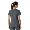 Haut médical à col en V avec empiècements en tricot Force Essentials pour femme