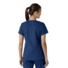 Haut médical à col en V avec empiècements en tricot Force Essentials pour femme