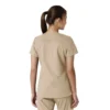 Haut médical à col en V avec empiècements en tricot Force Essentials pour femme