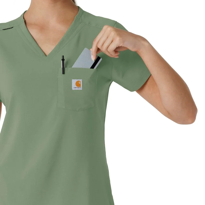 Haut médical Force Cross-Flex à rentrer dans le pantalon pour femme