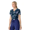 Haut médical imprimé Force à rentrer dans le pantalon pour femme