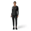 Haut médical à manches longues et col rond Force Cross-Flex pour femme