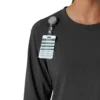 Haut médical à manches longues et col rond Force Cross-Flex pour femme