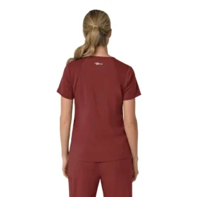 Haut médical pour femme Force Cross-Flex à encolure en V et empiècements extensibles