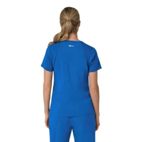 Haut médical pour femme Force Cross-Flex à encolure en V et empiècements extensibles