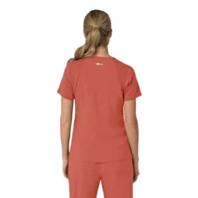Haut médical pour femme Force Cross-Flex à encolure en V et empiècements extensibles