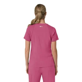 Haut médical pour femme Force Cross-Flex à encolure en V et empiècements extensibles