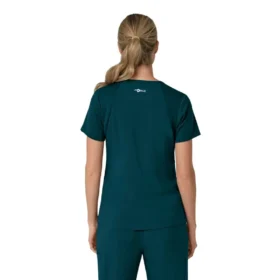 Haut médical pour femme Force Cross-Flex à encolure en V et empiècements extensibles