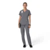 Haut médical pour femme Force Cross-Flex à encolure en V et empiècements extensibles