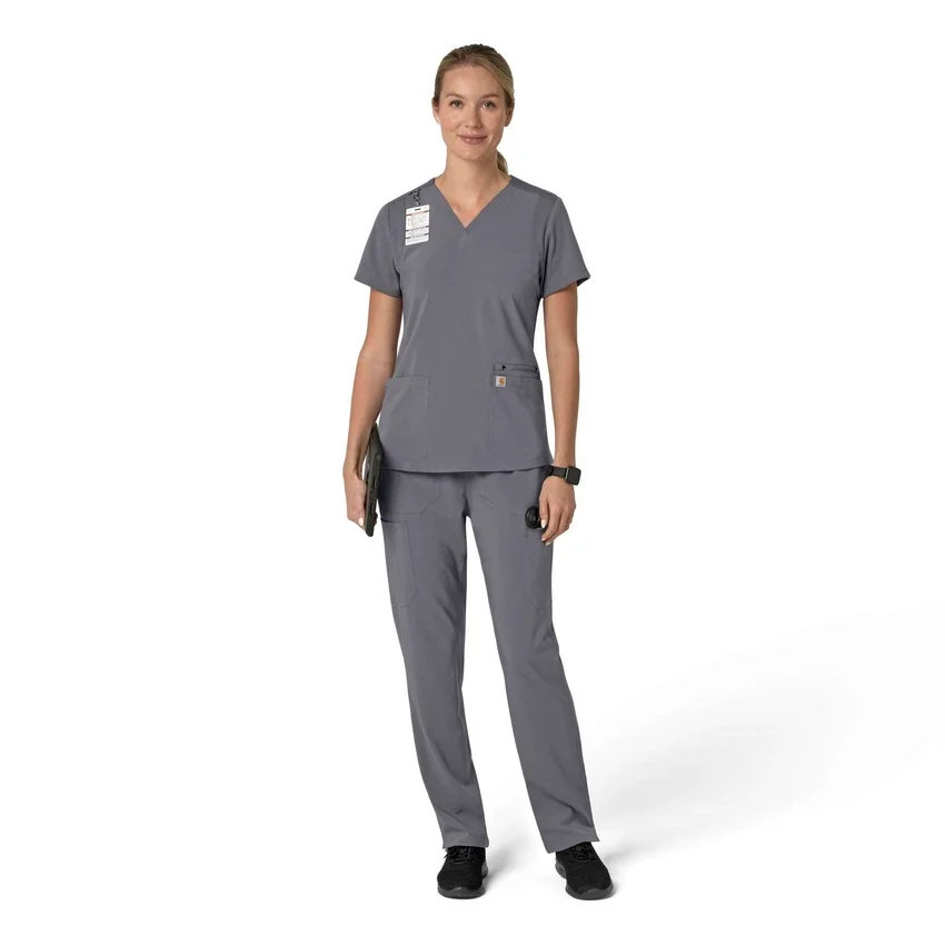 Haut médical pour femme Force Cross-Flex à encolure en V et empiècements extensibles