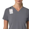 Haut médical pour femme Force Cross-Flex à encolure en V et empiècements extensibles