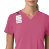 Haut médical pour femme Force Cross-Flex à encolure en V et empiècements extensibles