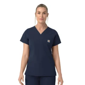 Haut médical Rugged Flex Fld à col en V pour femme