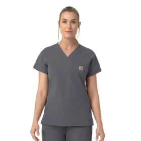 Haut médical Rugged Flex Fld à col en V pour femme