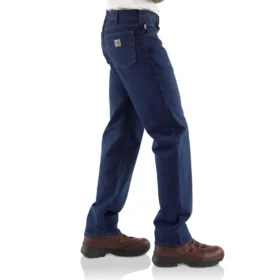 Jean 5 poches pour homme, coupe décontractée et ignifuge