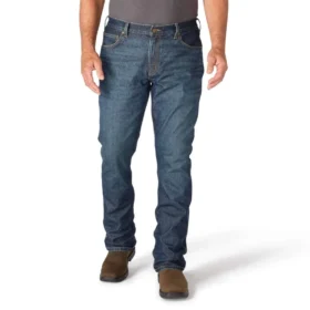 Jean de travail pour homme, coupe bootcut décontractée et Rugged Flex