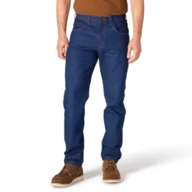Jean de travail pour homme à coupe décontractée et jambes droites de la série Crafted