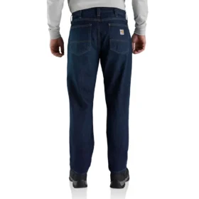 Jean pour homme FR à coupe décontractée et jambes droites Rugged Flex™ – Jean ignifuge