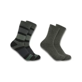 Lot de 2 paires de chaussettes mi-longues épaisses pour femmes