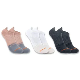 Lot de 3 paires de chaussettes invisibles pour femmes, épaisseur moyenne