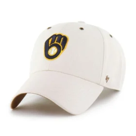 Maillot « Clean Up » non teint des Milwaukee Brewers '47