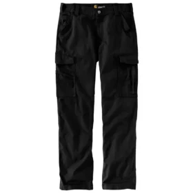 Pantalon cargo Rigby en toile, coupe droite décontractée - Pantalon de travail
