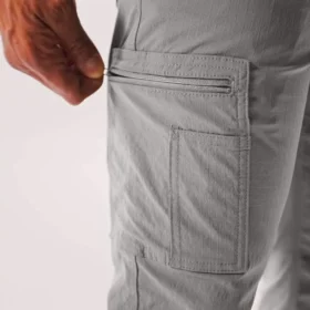 Pantalon cargo ripstop « Force » à coupe décontractée et fuselée pour homme