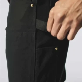 Pantalon de travail carhartt B01 pour homme, coupe ample emblématique, en toile Firm Duck, avec renforts aux genoux
