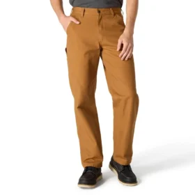 Pantalon de travail carhartt B11 pour homme, coupe ample et droite, en toile de coton délavée
